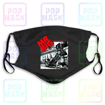 

Dust Mask with Filter Mr Big Lean Into It Hard Rock Band Extreme Impellitteri New Washable Reusable Mask