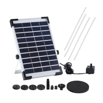 

5W 380L/H Solar Water Pump Waterfall Garden Bird Bath Water Floating Fountain Freestanding