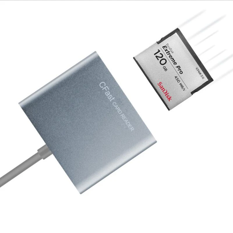 Высокое качество USB 3,0 к CFast кард-ридер адаптер CFast 2,0 кард-ридер для камеры Canon 1DX Mark II C300 Mark II XC10