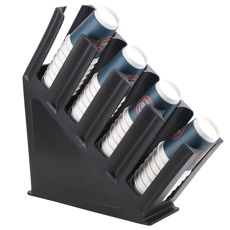

Thanks to Jay zhi bei jia Disposable at Him Coffee Milk Tea Bar Counter Drink Cup Puller Plastic Storage Rack Cup Minute Cup