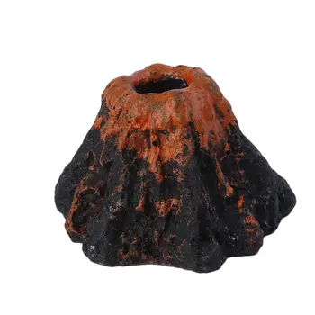 

2017 Creative Aquarium Toy Fish Tank Ornament Decor Volcano & Air Bubble Stone Oxygen Pump Home Decoration