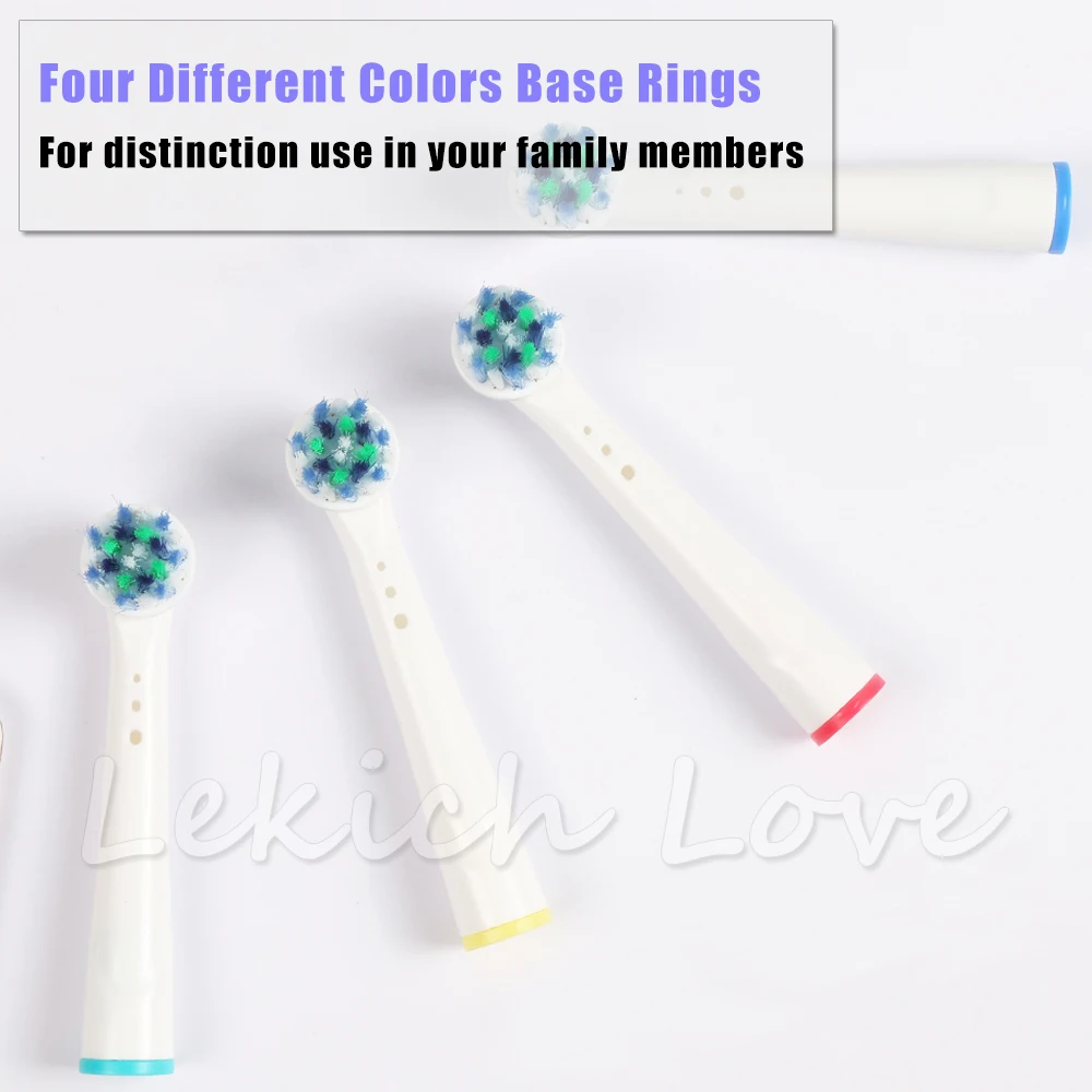 4 насадки для зубной щетки Oral B Cross Action|Насадки зубных щеток| |