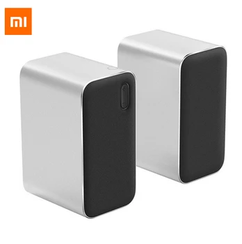 

Original Xiaomi Bluetooth Computer Speaker Mi Bluetooth Speaker 12WDouble Bass Stereo Portable Table Aux DSP With Microphone LED