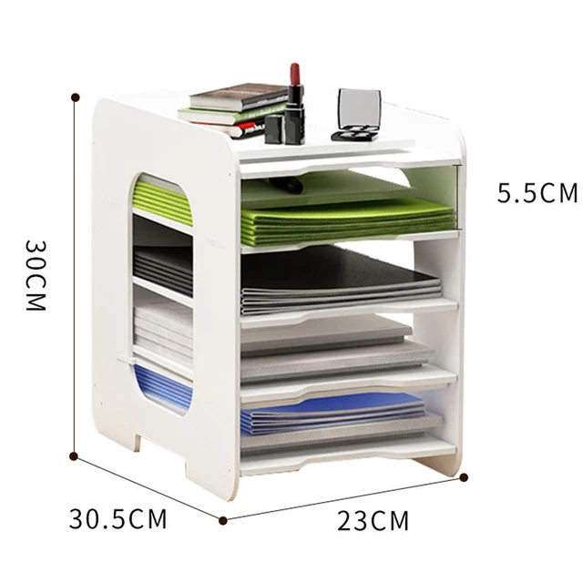 5 Layers Multifunction Document Trays File Papepr Letter Holder Stationery Storage Waterproof Desk Organizer Office Accessories