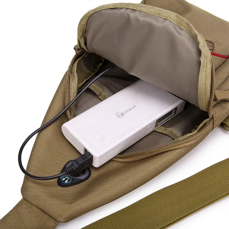 Тактический крепеж Сумка водонепроницаемая сумка через плечо один ремень Мини Сумки на плече на груди для прогулки походы путешествия