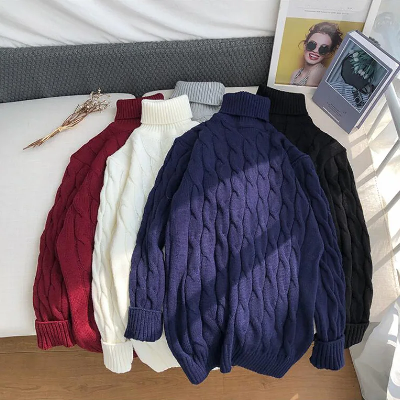 Рождественский свитер Мужская одежда зимний мужской новинка Весенняя водолазка