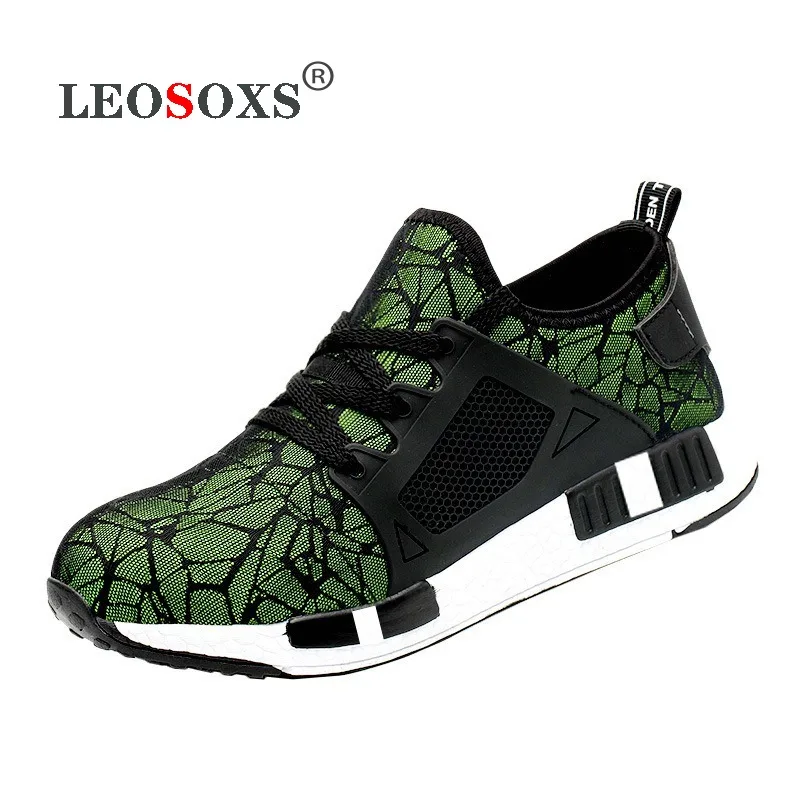 Kevlar Eva Bulletproof Safety Shoes Spring Ultra-Light Anti-smashing And Anti-penetration Work Shoes Casual Sports Shoes