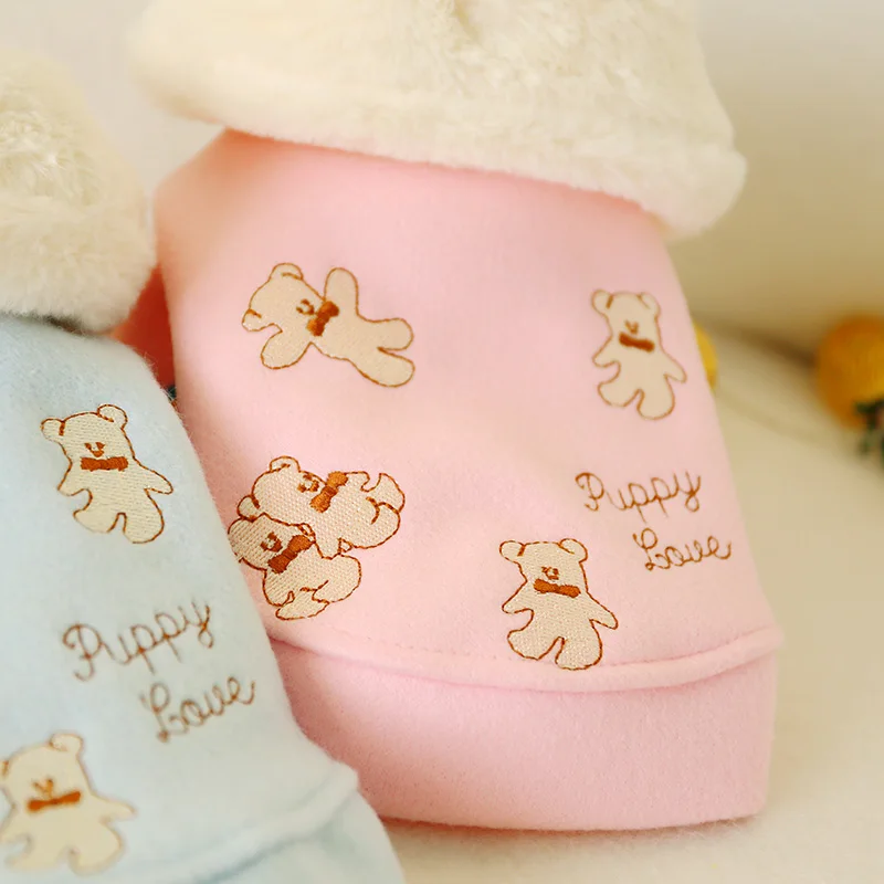 满绣小熊皮草外套15