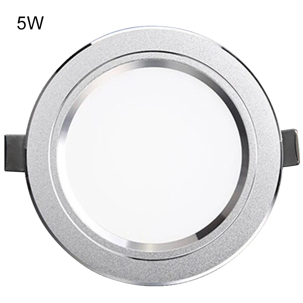

5-24w Dimmable Led Slim Panel Downlight Recessed Ceiling Light Wide Vpltage Multifunction Lamp