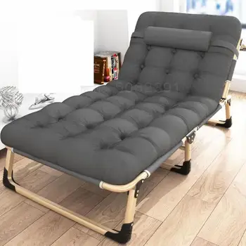 

Folding Bed, Single Bed, Nap, Simple Family Nap Bed, Escort Portable Multi-functional Military Bed Office Reclining Chair