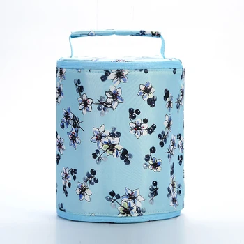 

Men Women Foldable Portable Work Small Print Insulated Lunch Bag Food Storage Cooler Office School Adult Kids Dinner Container