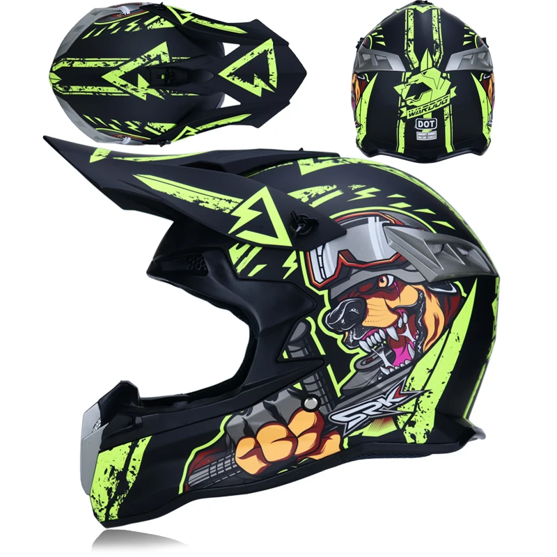 MSUEFKD модный универсальный мотоцикл защитный Moto кросс-Шлем s ATV для езды на велосипеде по бездорожью и склонам MTB DH гоночный шлем кросс-шлем - Цвет: 4B1
