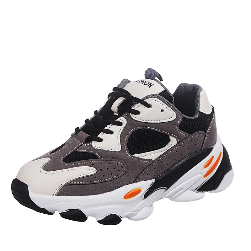 Women Vulcanized Shoes Comfortable Round Head Lace Up Flat Sneakers Shoes Woman Mesh Running Shoes Ladies Non-slip Sport Shoes