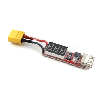 

NEW 2S-6S Lipo Battery to XT60 Plug Power Bank Adaptor to USB 5V 2A Charger Converter Adapter for Phone PC