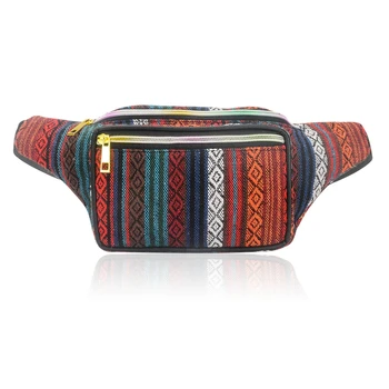 

Women Ethnic Fanny Pack Retro Vintage Bum Bags Travel Hiking Waist Belt Purse Fanny Pack for Women Waist Bag