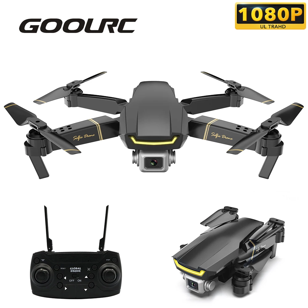 GOOLRC GW89 5G Wifi FPV gps Радиоуправляемый Дрон с камерой 1080P жестов Фото Видео удержание высоты складной Радиоуправляемый квадрокоптер игрушка малыш VS SG907