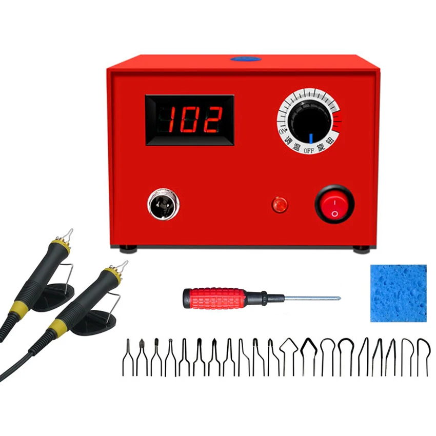 

Professional Digital display 50W electric pyrography machine XA2-F gourd Wooden pyrography machine