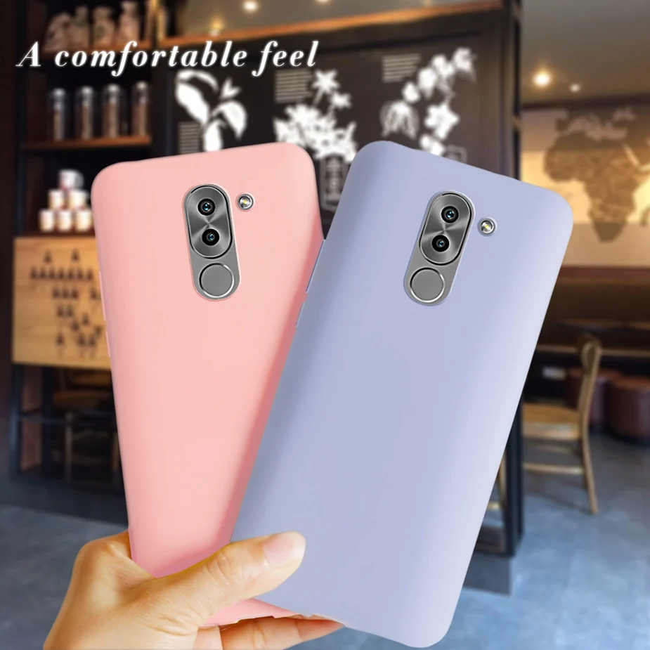 Силиконовый чехол для телефона Huawei Honor 6X мягкий чехол-накладка из ТПУ милый