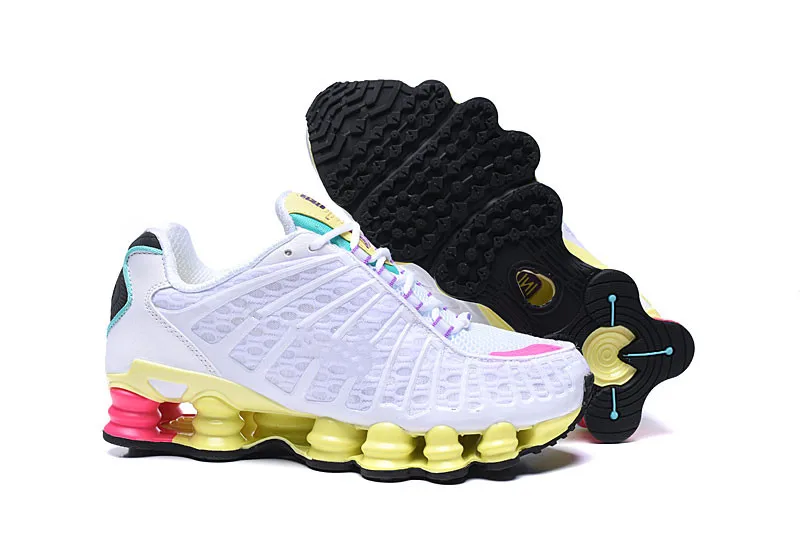 Новое поступление SHOX TL женская обувь кроссовки черные белые туфли