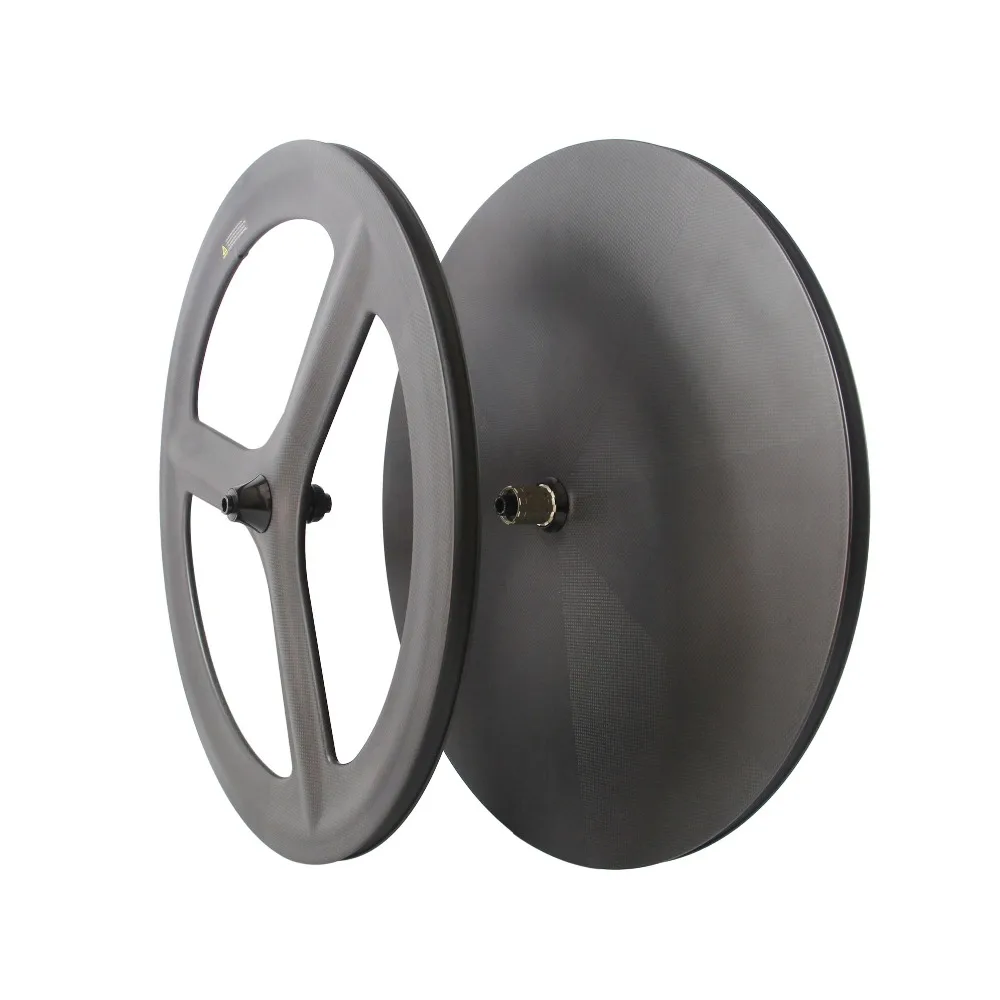 Триатлон диск полный колеса 12x142 мм через ось три-спицы время пробный диск колеса