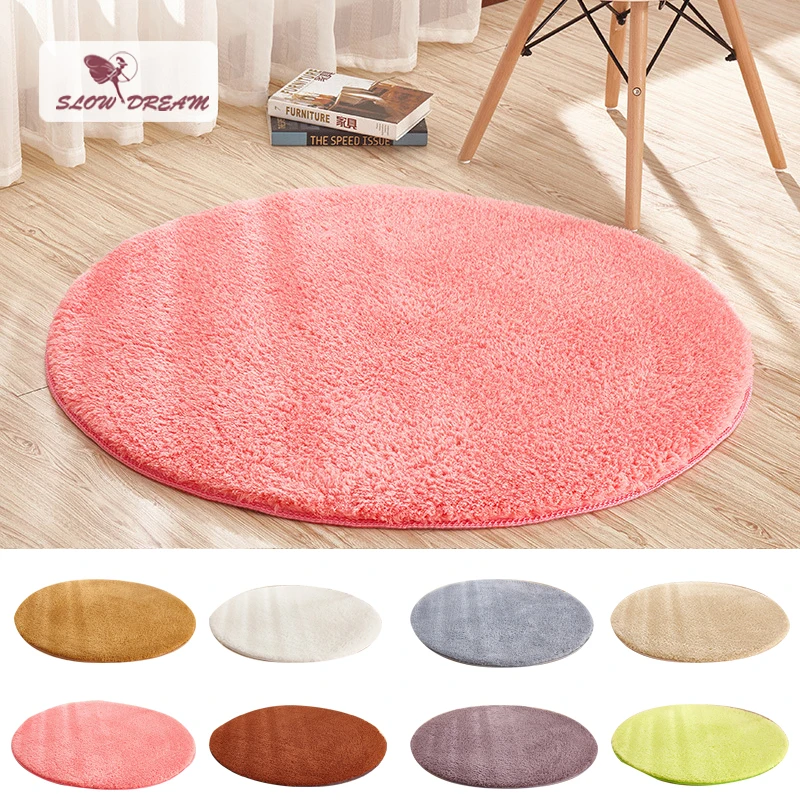 Круговой коврик для детской комнаты в форме слона современной гостиной спальни