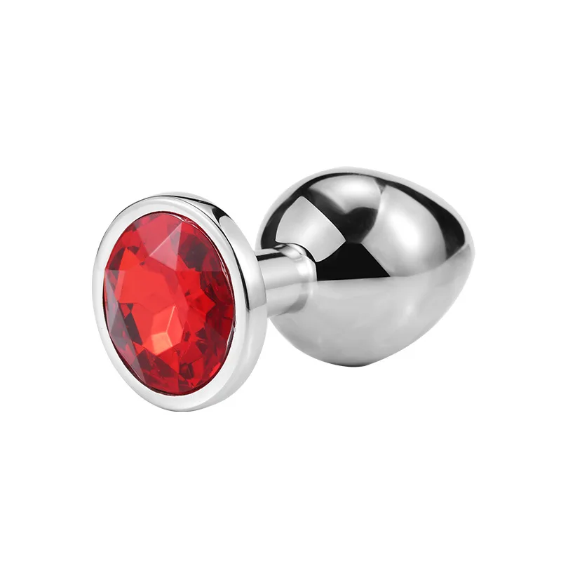 3 Sizes Small Medium Large Metal Anal Plug Gay Sex Toys Butt Plug Sex Products Bdsm Bondage Shop Toys Adults Women Men anal plug anal sex toys