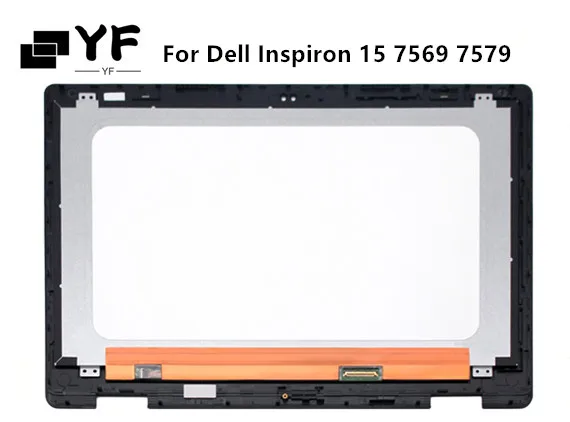 Оригинальный 15 6 дюймовый ЖК-дисплей с рамкой для Dell Inspiron 7569 светодиодный