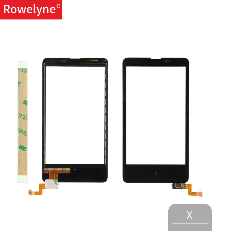 4 0 &quotдля Nokia Lumia X Dual SIM A110 RM 980 сенсорный экран дигитайзер Передняя стеклянная