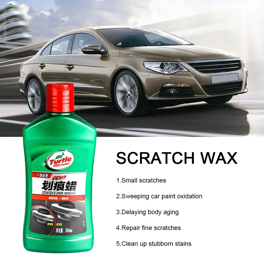 adams car care 300ML Car Wax Crystal Plating Set Hard Wax Paint Care Coating Tiny Scratch Repair Maintenance Wax Polishing Wax Car Waxing paint cleaner for car