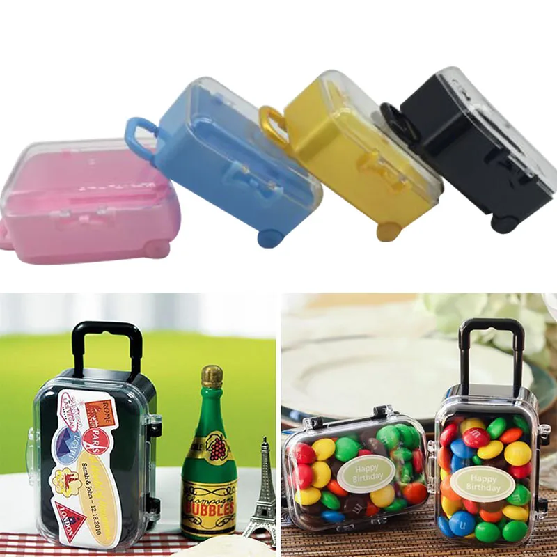 

Cupcake Box Candy Boxes Travel Suitcase Shaped Mini Mini