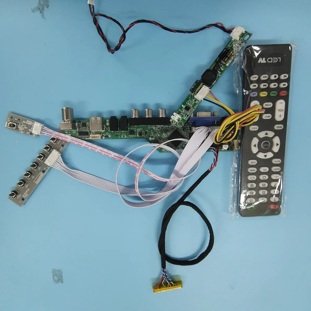 kit for M170ETN01.3 Panel Screen Controller board 17&quot TV AV USB LCD 30pin DIY CVBS VGA HDMI 1280X1024 LED LVDS | Компьютеры и офис
