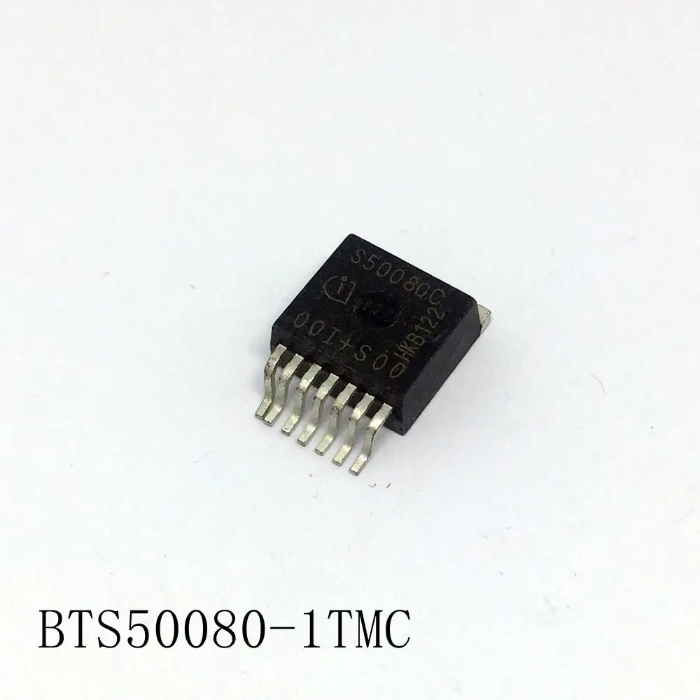 Интеллектуальный высококлассный выключатель питания BTS50080-1TMC TO-263-7 90A/5,5 V-38,0 V 10 шт./лот Новинка
