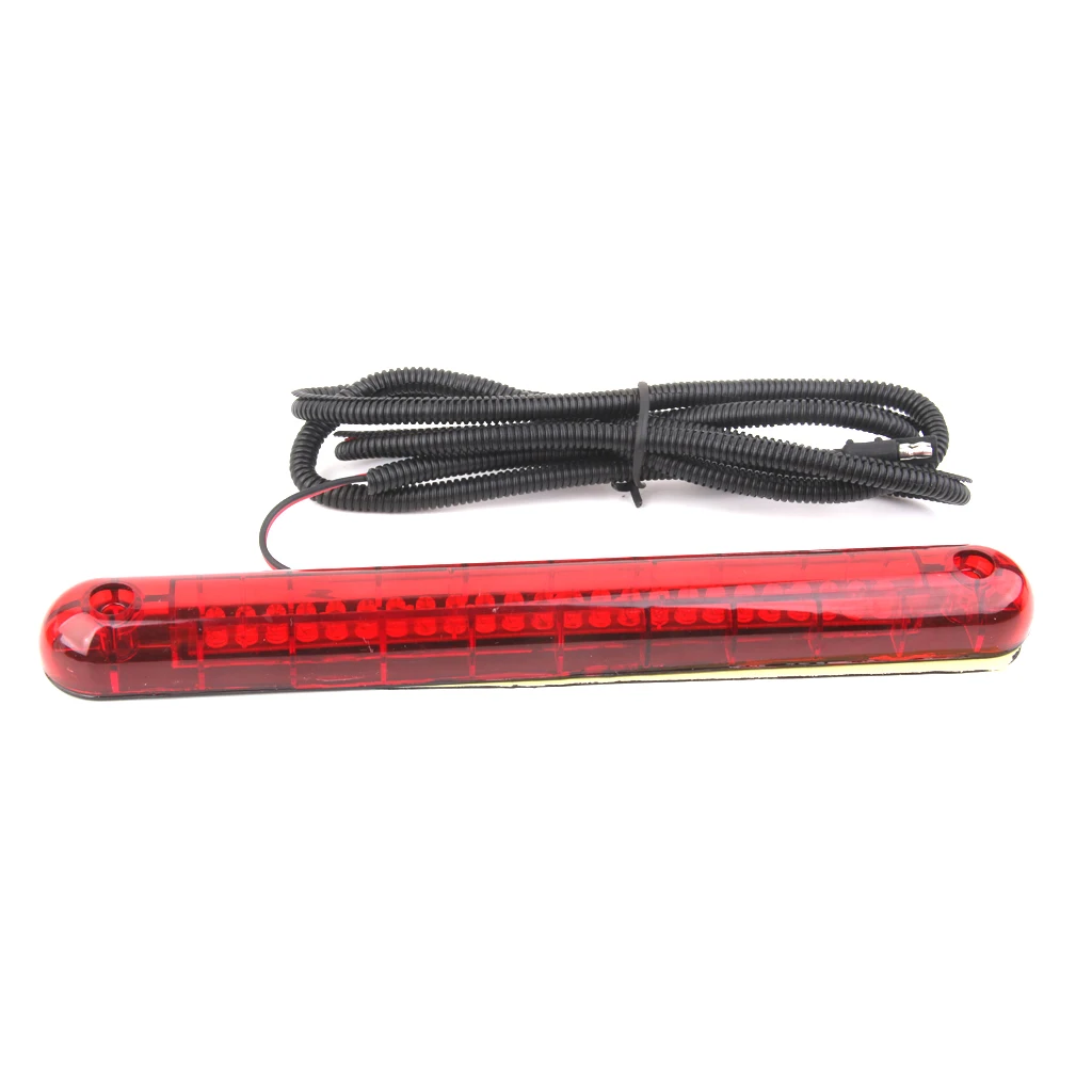 Red 24 LED 12V Car High Mount Third 3RD Brake Stop Tail Light Lamp Universal