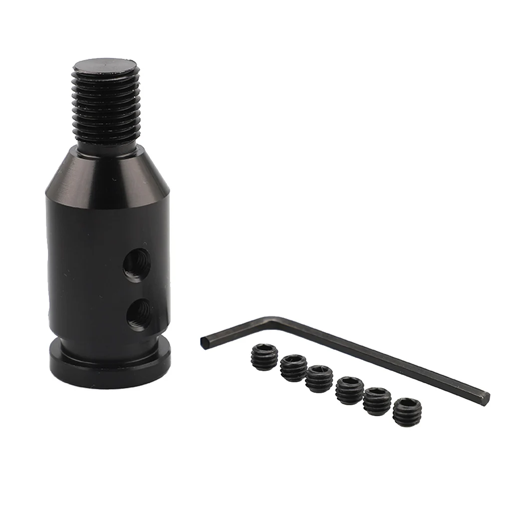 For Non Threaded Shifters M12x1.25 Solid Shift Knob Adapter Aluminum Alloy