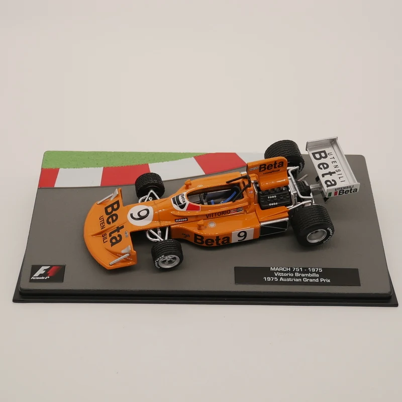 Ixo 1:43 Март 751 1975 vittorio Brambilla австрийская цена модель под давлением игрушечный