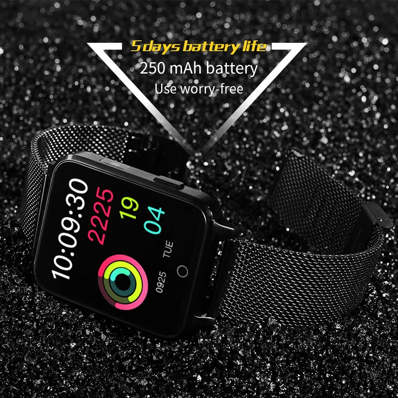 

Micorwear X9 Smartwatch Heart Rate Tracker Alarm Clock Android Smart Watch Women Mens Fashion Bracelet Watch