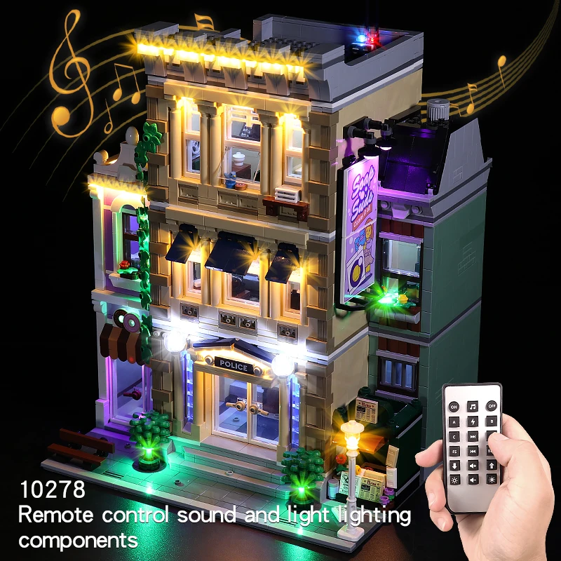 lego 10278 led