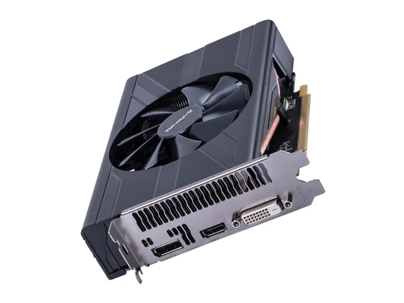 Б/у. Sapphire RX470D 4 ГБ DDR5 VGA карты компьютерная игровая карта DisplayPort HDMI DVI|Графические