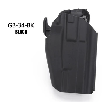

Safa Series Waist Holster Right Hand Type Glock19 23 38 H&k45C H&K VP90 Belt Pistol Holster Case for Hunting
