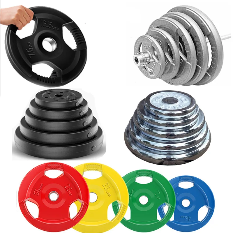 MIYAUP Multiple Scale 50mm Barbell Plates Fitness Gym Lifting