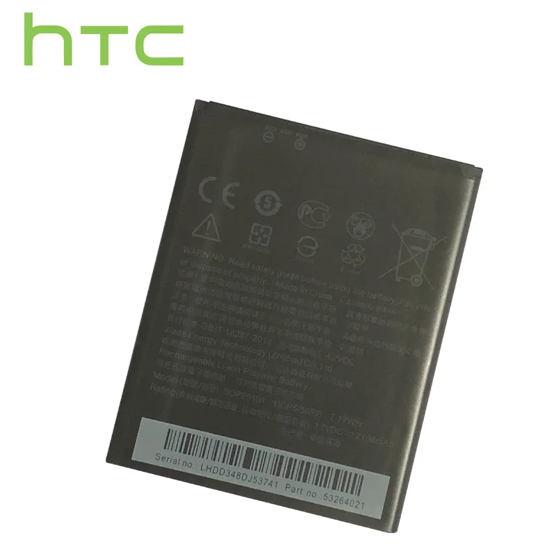 HTC оригинальный аккумулятор BOPE6100 для Desire 620 D820 820 mini D620 D820MU D820MT D620U 620H 620G Dual Sim