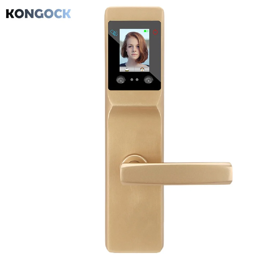 

Electronic Keyless Biometric Face & Palm-print Recognition Smart Door Lock for home and apartment or hotel etc