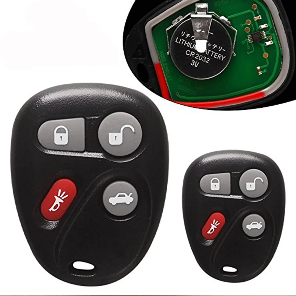 Четыре кнопки ключи автомобиля для Chevrolet KOBLEAR1XT