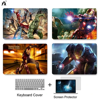 

Iron Man Hard shell For macbook Air 13 cover A1932 Pro Retina 11 12 16 15 touch bar Laptop case for macbook pro 13 case A2289