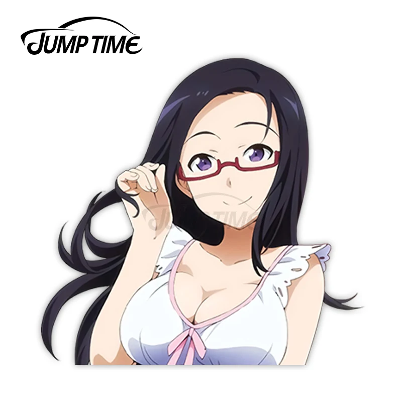 jump time demi chan wa kataritai satou sakie sexy cute anime girl vinyl decal waifu peeker big head car stickers car stickers aliexpress us 1 55 22 off jump time demi chan wa kataritai satou sakie sexy cute anime girl vinyl decal waifu peeker big head car stickers car stickers