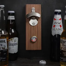 Beech Multi-function Beer Opener Wall Mounted Refrigerator Stick Opener Household Beer Opener