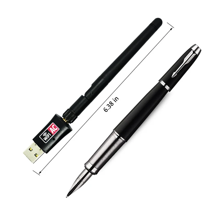 Беспроводной USB Wi Fi адаптер Creacube 600 м сетевая карта приемник 2 4/5G Двухдиапазонные