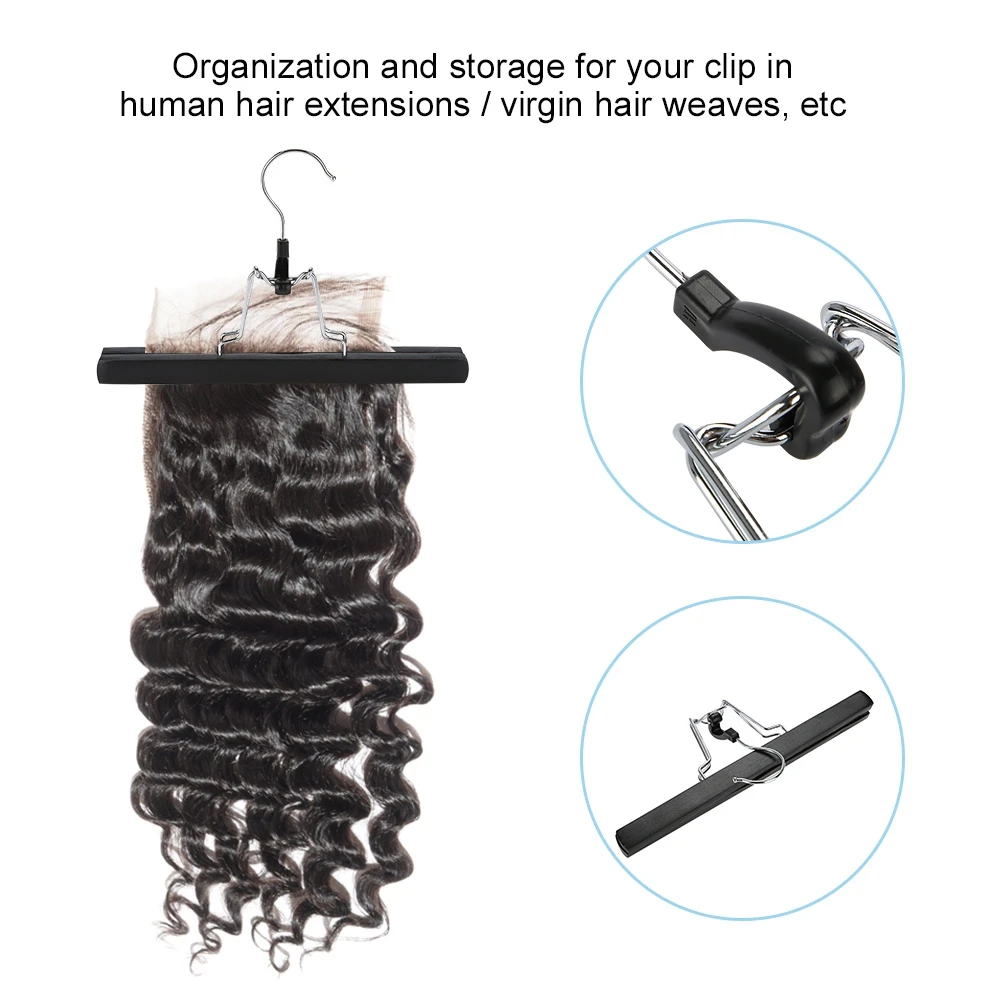 1pc Portable Hair Extensions Wig Storage Bag Holder Dustproof Organizer Protective Wig Storage Holder for Styling Pouch