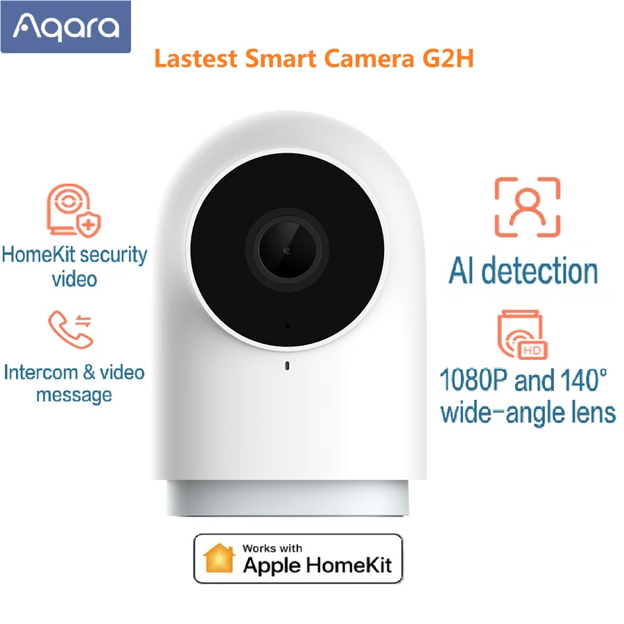 Умная камера Aqara G2H хаб 1080P HD с ночным видением для Apple HomeKit приложение мониторинга