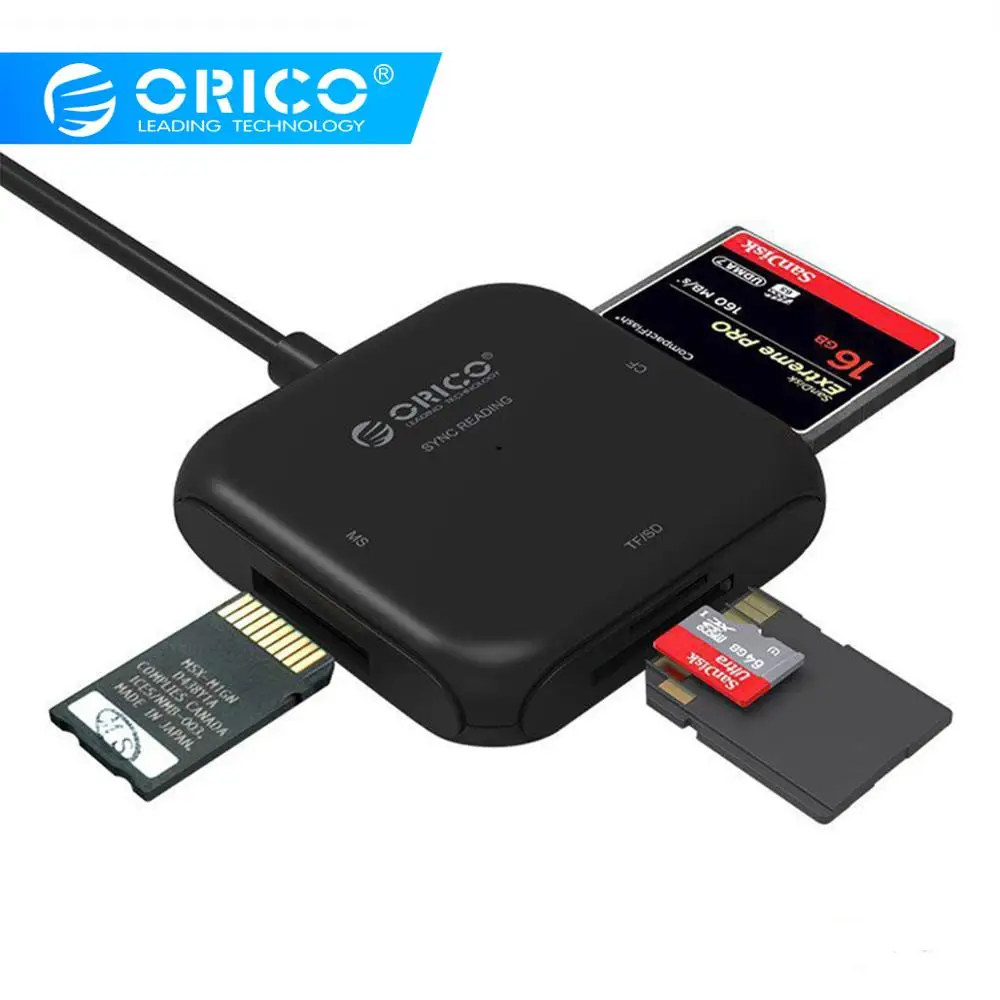 ORICO SD Card Reader Super Speed USB 3 0 Micro SD TF Memory Card Reader Max 1
